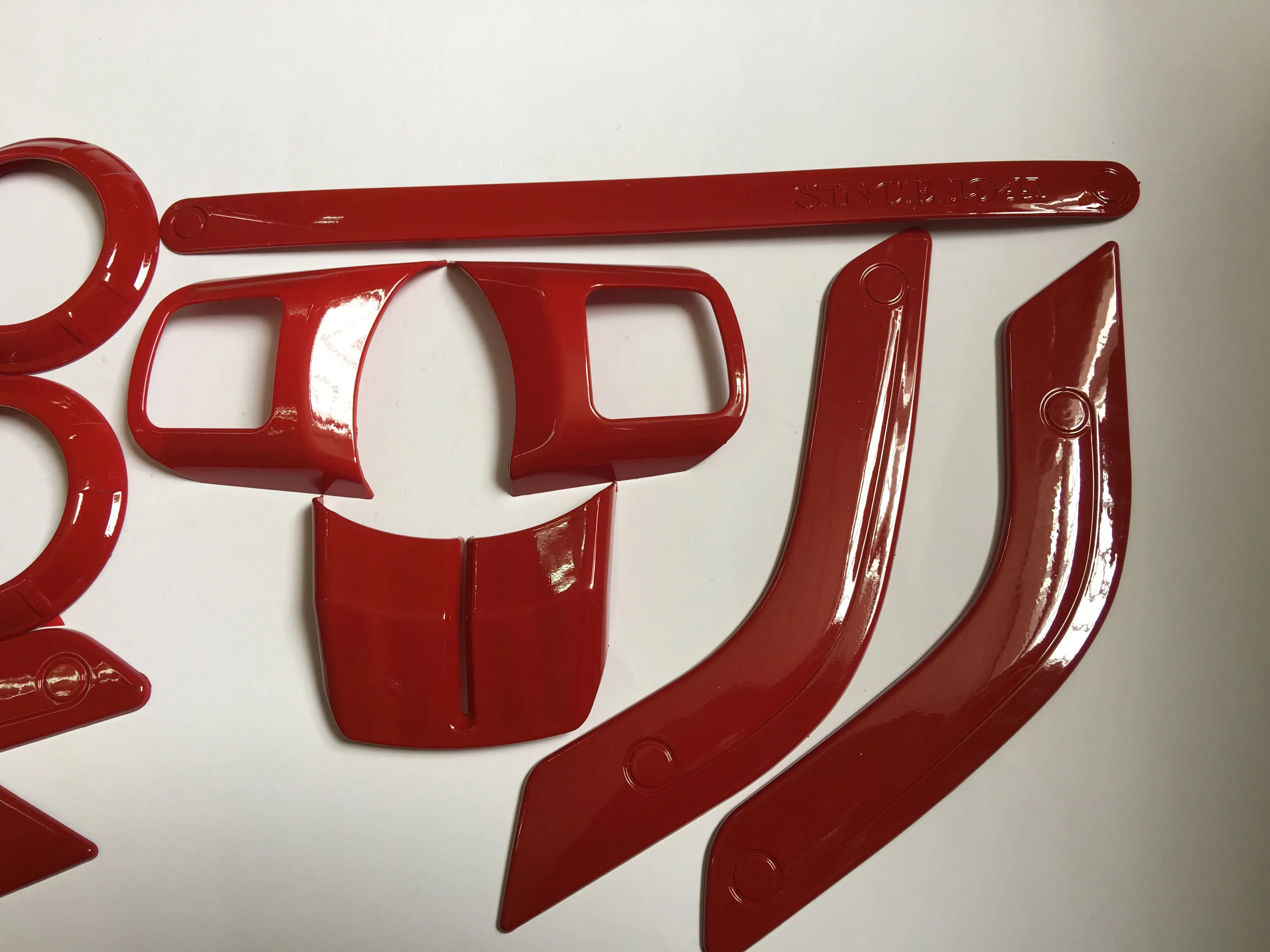 

J175 Interior Trim Kit Full Set Interior Decoration Trim Kit Automotive Interior Stickers For Jeep Wrangler JK 07+