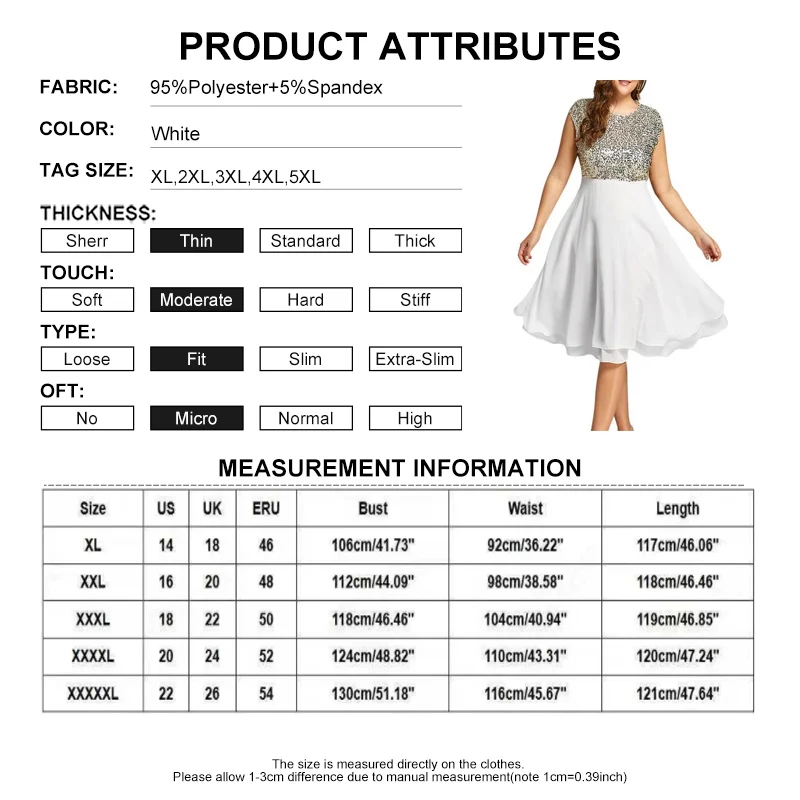 Plus Size 5XL Women's Cothing Summer Sexy Fashion Chiffon Sequin Shiny Party Princess Dress Patchwork Layerd Sleeveless Sundress