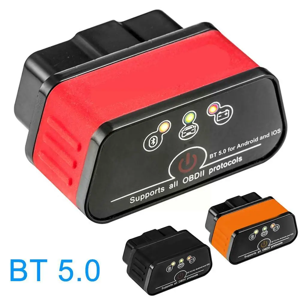 

ELM327 OBD2 Bluetooth Автомобильный сканер Vgate iCar2 V1.5 автомобильный диагностический инструмент для Android/ПК/IOS считыватель кодов для ремонта автомобилей Y5A7