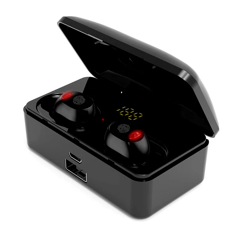 

Новинка, TWS Bluetooth-гарнитура M16, большой экран, светодиодный сенсорный экран 5,1, бинауральная Колонка Fi6, спортивная водонепроницаемая