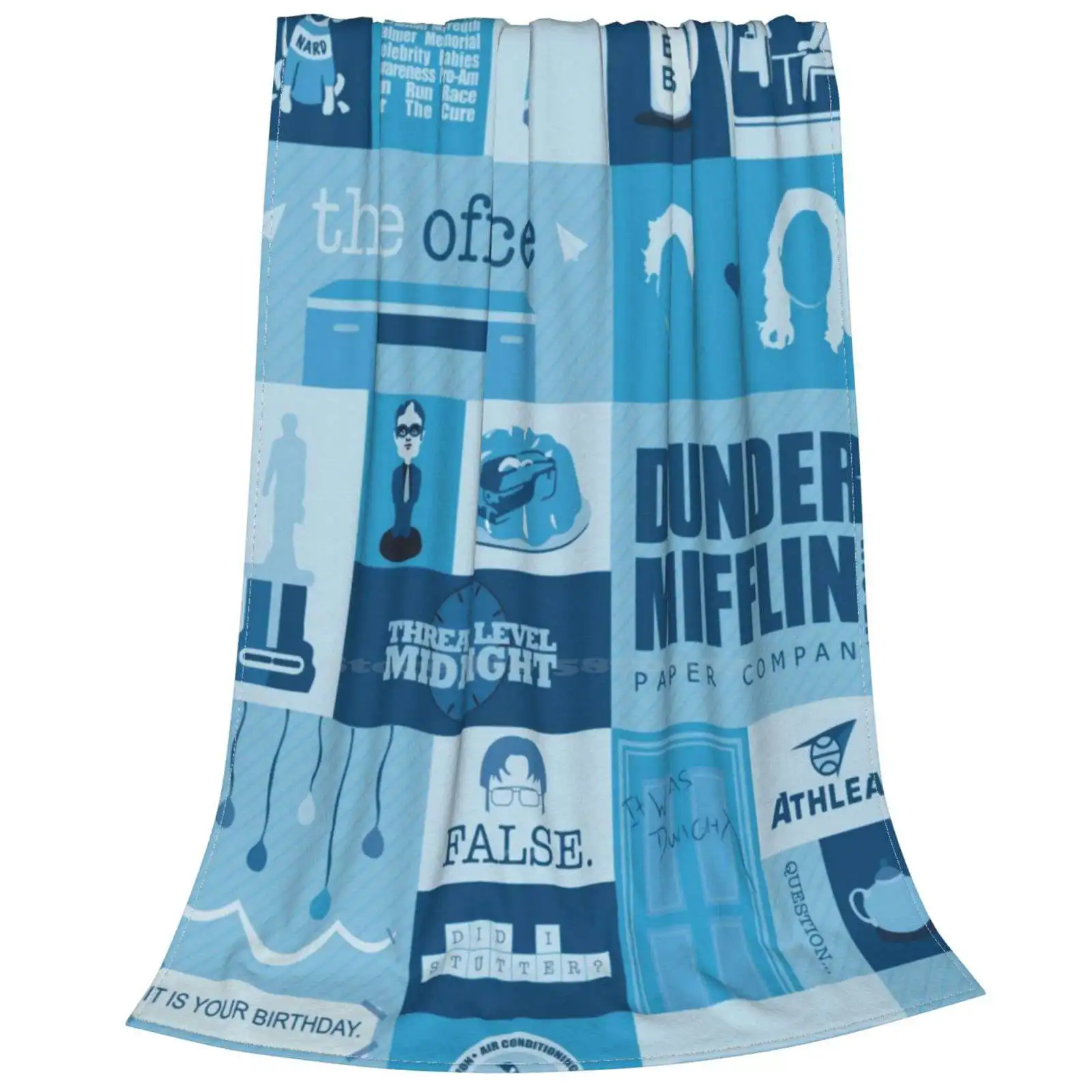 Офисное мягкое теплое одеяло Джим хэлперт пчелли Пэм ТВ шоу Веселая Милая Майкл