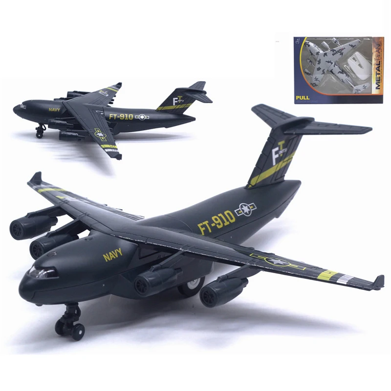 

Модель игрушечного летательного аппарата Боинг из сплава, модель игрушечного самолета со звуком и светом, декоративные игрушки из литья по...