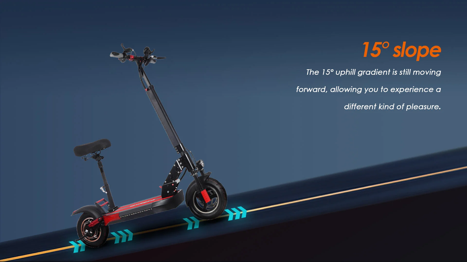 Высококачественный самобалансирующийся электрический скутер с сиденьем для 100%