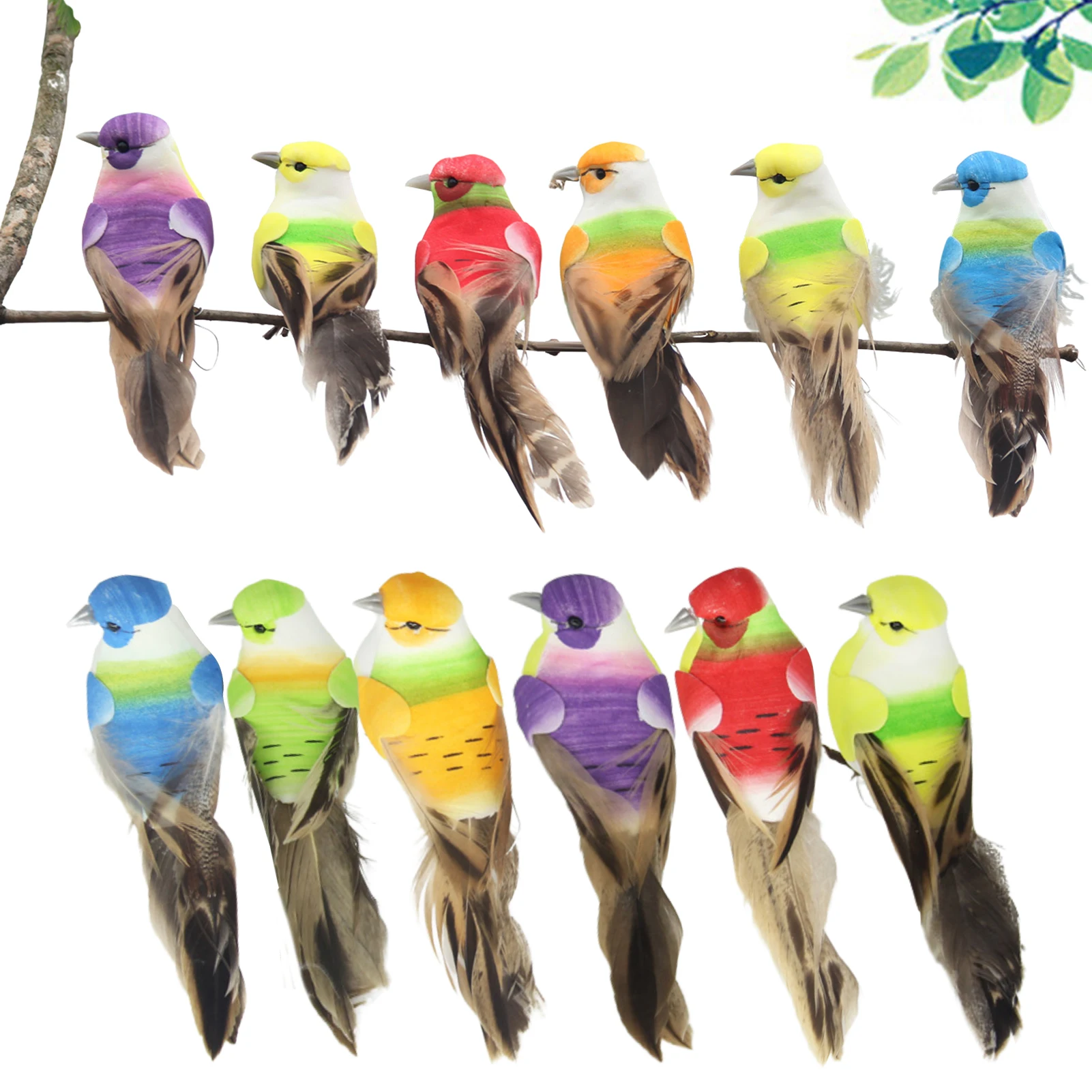 

Artificial Birds For Decoration Bird Ornaments Artificial Birds For Decoration Decorative Birds For Crafts Bird Decorations