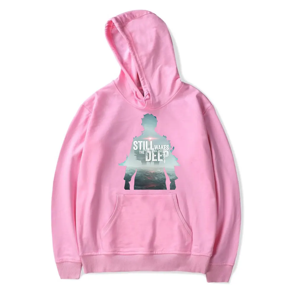 Винтажная толстовка с капюшоном Still Wakes the Deep 90-х годов уличная одежда в стиле