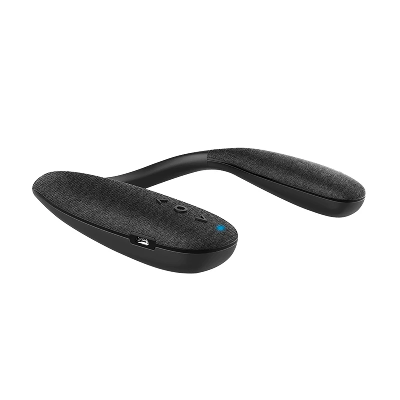 

Wireless Neckband Speaker Wearable Surround Sound Bluetooth Neck Speaker With Bass HD Voice Button For Game TV