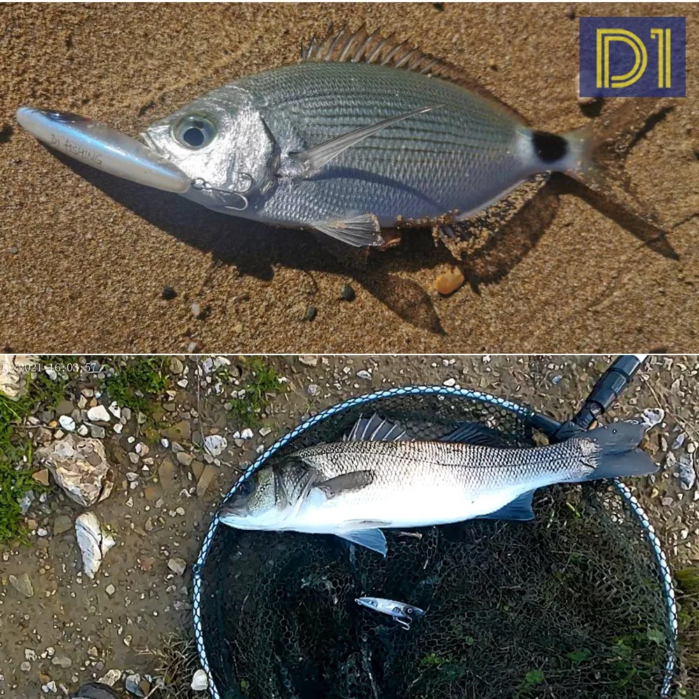 Приманка D1 Topwater приманка с маленькой поверхностью 70 мм 6 5 г карандаш для прогулок