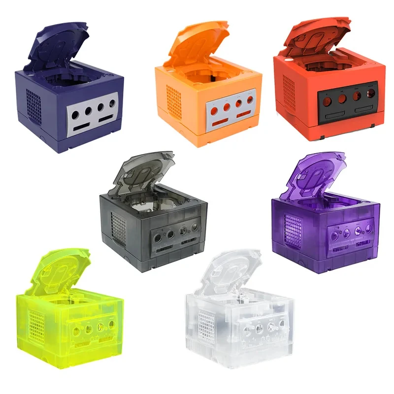 Фото Прозрачный сменный корпус для игровой консоли Gamecube NGC GC DOL-001 DOL-101 №1