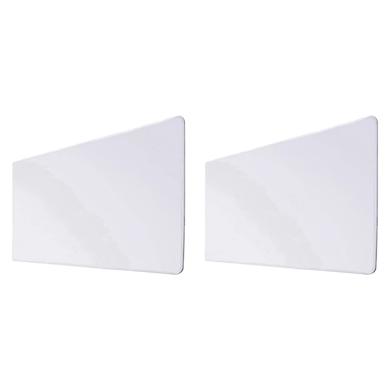 

2X Mouse Pad, Extended Non-Slip Rubber Base Of Gaming Mouse Pad, Suitable For Work, Study And Entertainment-White Seam