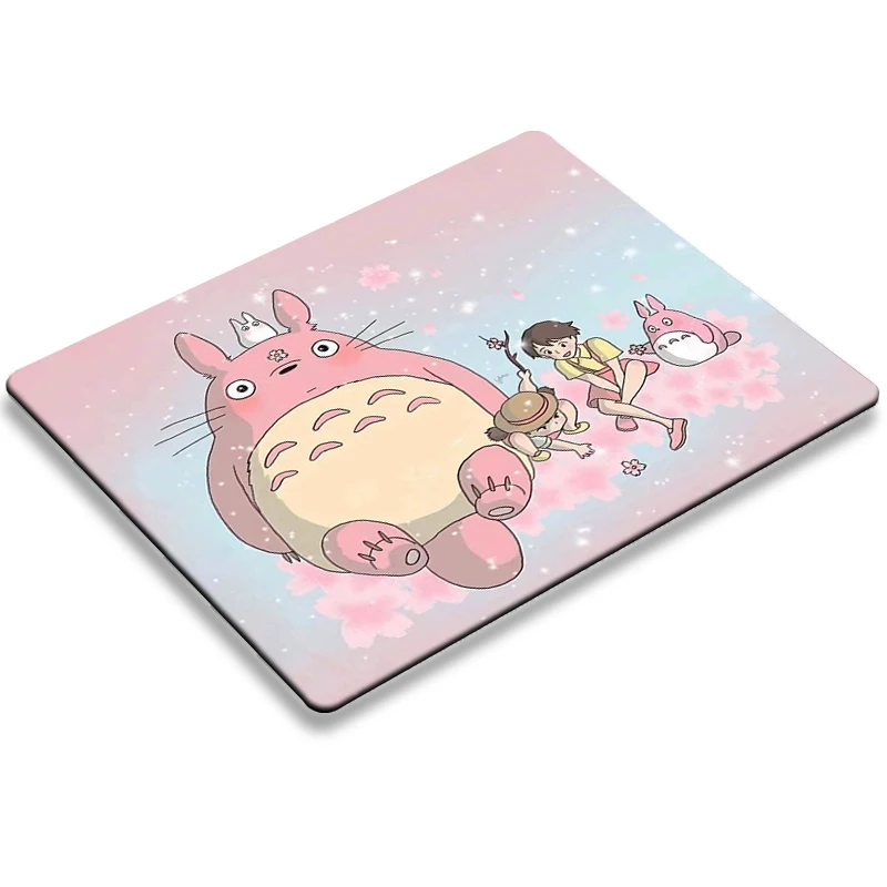 

Small Gaming Mouse Pad Cartoon Totoro Mousepad Anime Pc Accessories Deskmat Keyboard Mat Desk Protector Gamer Cute Mause Pads