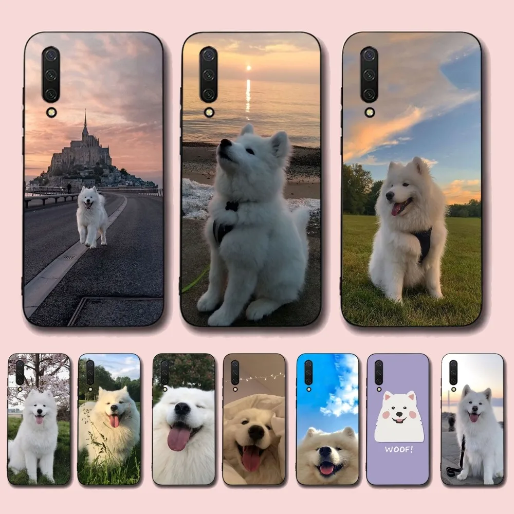 

Samoyed dog Phone Case For Xiaomi Mi 5X 8 9 10 11 12 lite pro 10T PocoX3pro PocoM3 Note 10 pro lite