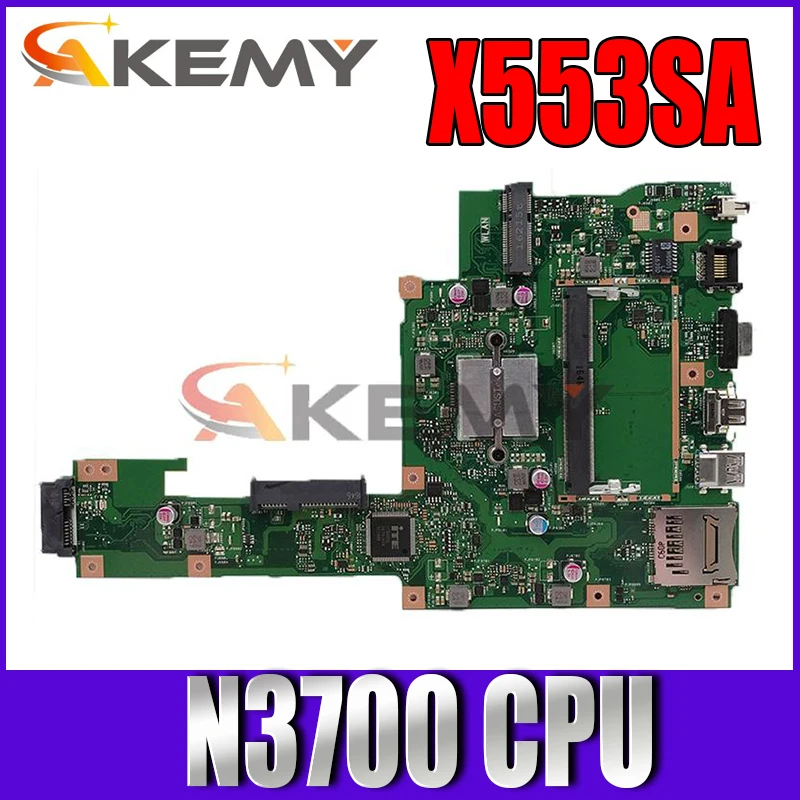 

X553SA With N3700 CPU Mainboard REV 2.0 For ASUS X553S X553SA Laptop motherboard 60NB0AC0-MB1050 Tested Working Free Shipping