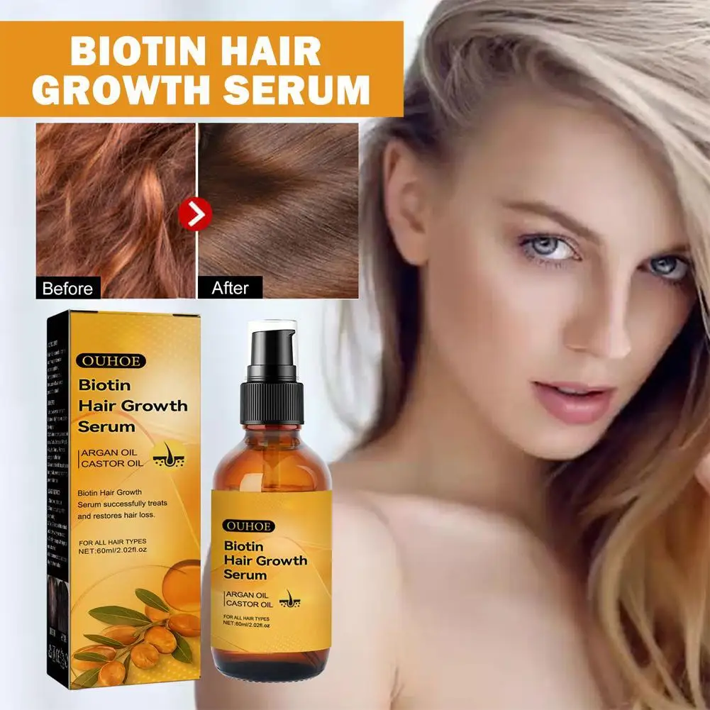

Essence Oil Biotin Hair Loss Oil Repair 2.02oz Serums Dry Damaged Hair Care Oils For Women And Men