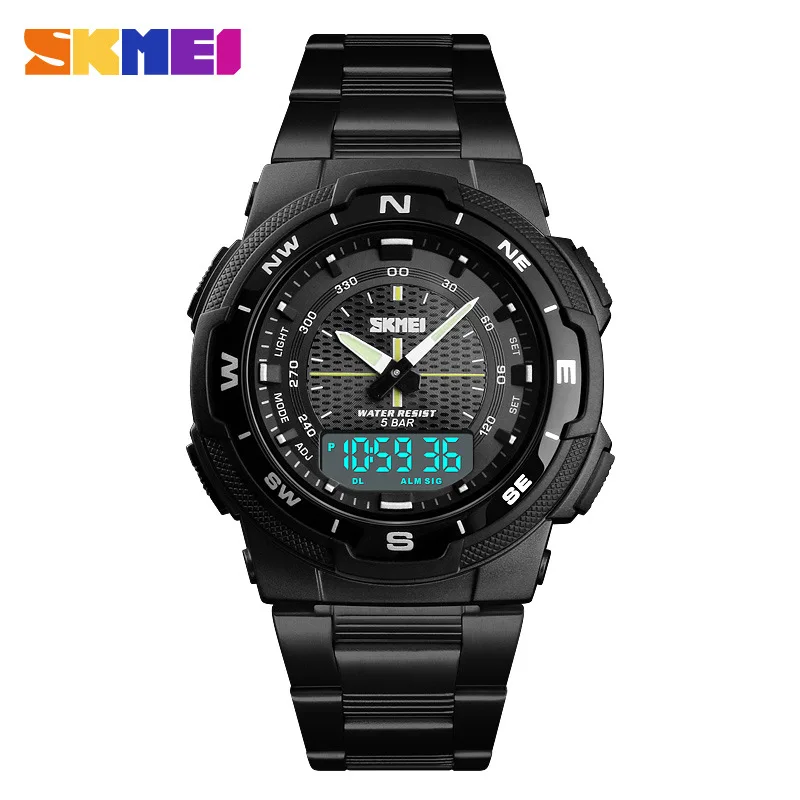 Часы Skmei с синхронной машиной многофункциональные двухчасовые спортивные часы