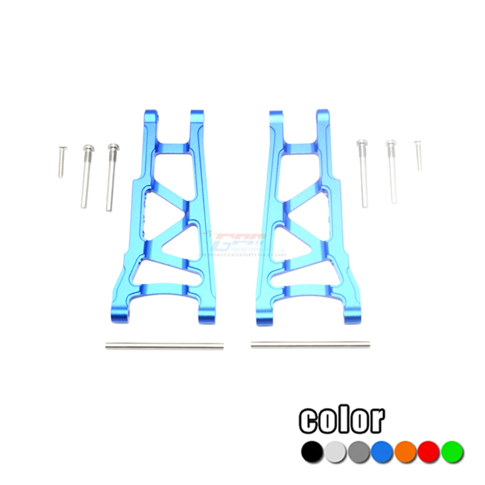 

GPM TRAXXAS 1/10 SLASH 4X4 нержавеющий 67076-4 HOSS 90076-4 1/7 Φ 64077-3 металлический алюминиевый передний/задний Универсальный нижний рычаг #3655