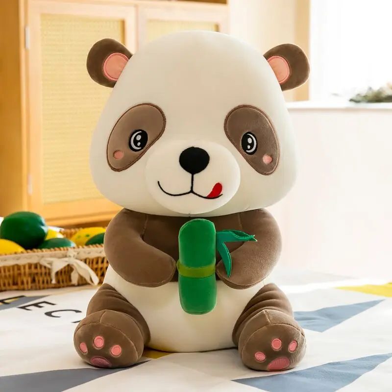 Плюшевая кукла панда Подушка Мягкие животные детские игрушки 40 см | Игрушки и