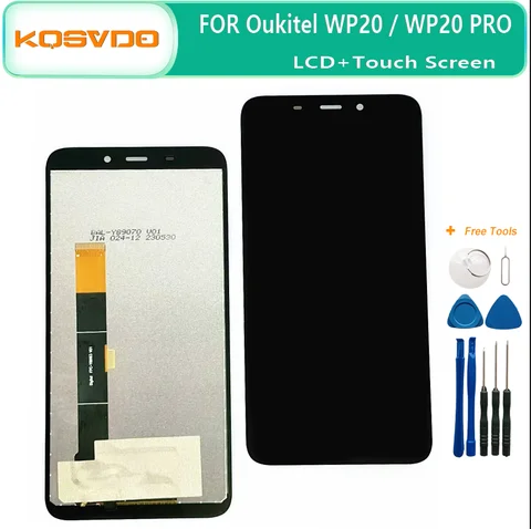 ЖК-дисплей 5,93 дюйма для сотового телефона Oukitel WP20, экран с дигитайзером в сборе, сенсорная панель, стеклянный дисплей Oukitel WP20 Pro