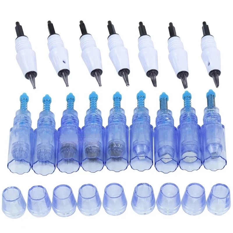 

Иглы M1 L1 R3 R5 F5 F7 для машинки для перманентного макияжа бровей Artmex V8 V6 V3 PMU 50/100p, иглы для микроблейдинга, тату, картриджи