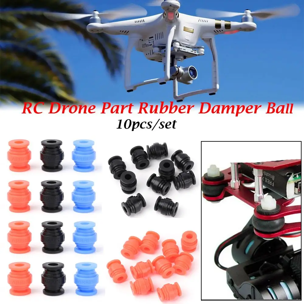 10 шт. RC антивибрационный резиновый демпферный шар для F4 F7 летный контроллер FPV