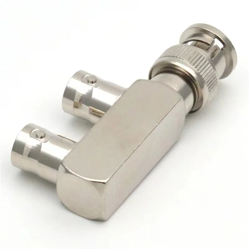 Q9 BNC Male К 2x Dual Female Connector к Tee Type 3Way Splitter F RF Adapter Video коаксиальный |