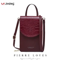 yizhong touch screen leather purses and hangbags luxury designer simple mini shoulder bag crossbody bag female lipstick bag