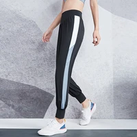 women loose yoga pants high waisted thin running jogging trousers lady fitness workout sweatpants spliced colors