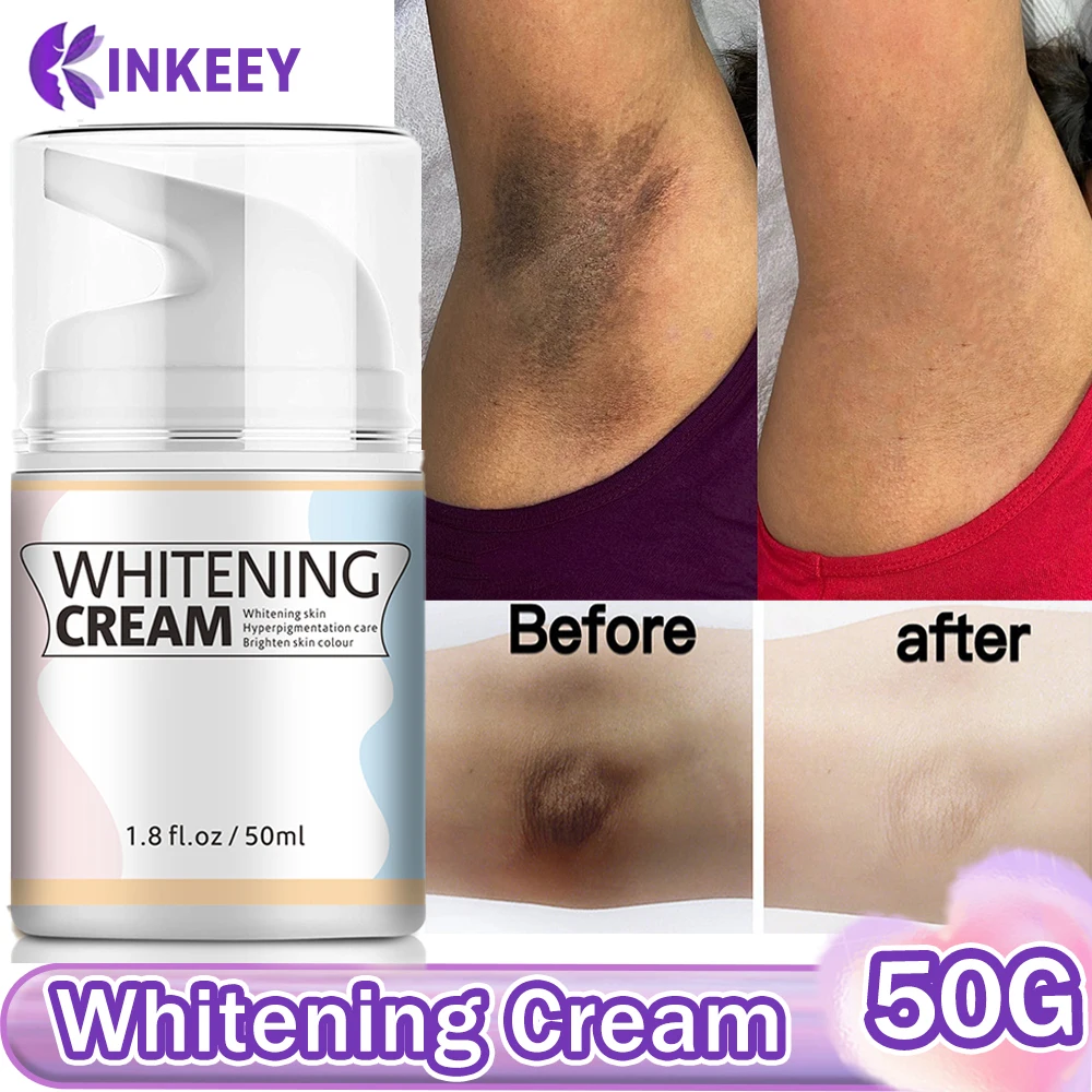 

Skin Whitening Cream for Dark Skin Armpit Intimate Areas Lightening Private Parts Butt Underarm Body Bleaching Cream Skin Care
