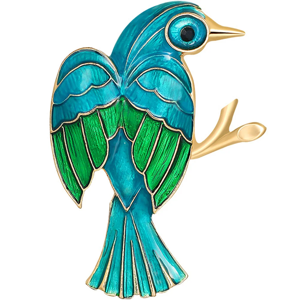 

Pinbrooch Brooches Clothes Bird Jewelry Badge Decorative Rhinestone Crystal Fashionclips Gifts Personalized Gift Breastpin