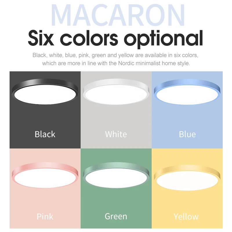 Pаспродажа Светодиодные потолочные светильники, современный потолочный светильник 220 В, светодиодный тратонкая Светодиодная панель, светильник для с...