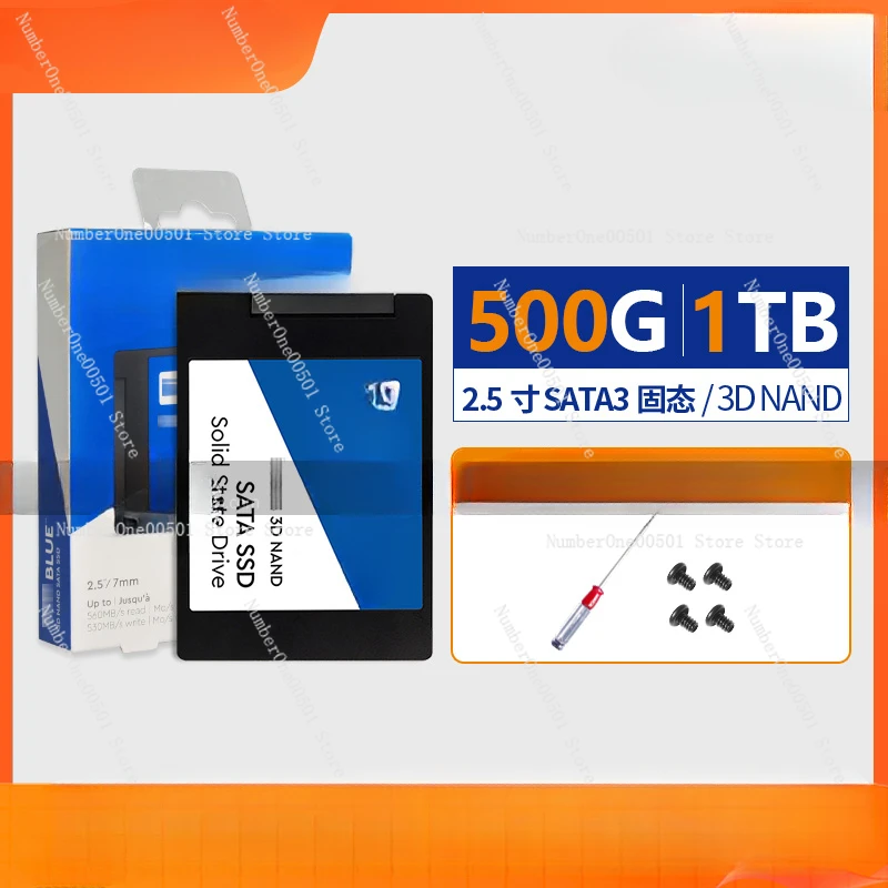 Подходит для WD/Western Digital WDS100T2B0A/3B0A SSD 500G 1 ТБ SATA 2 5-дюймовый настольный компьютер
