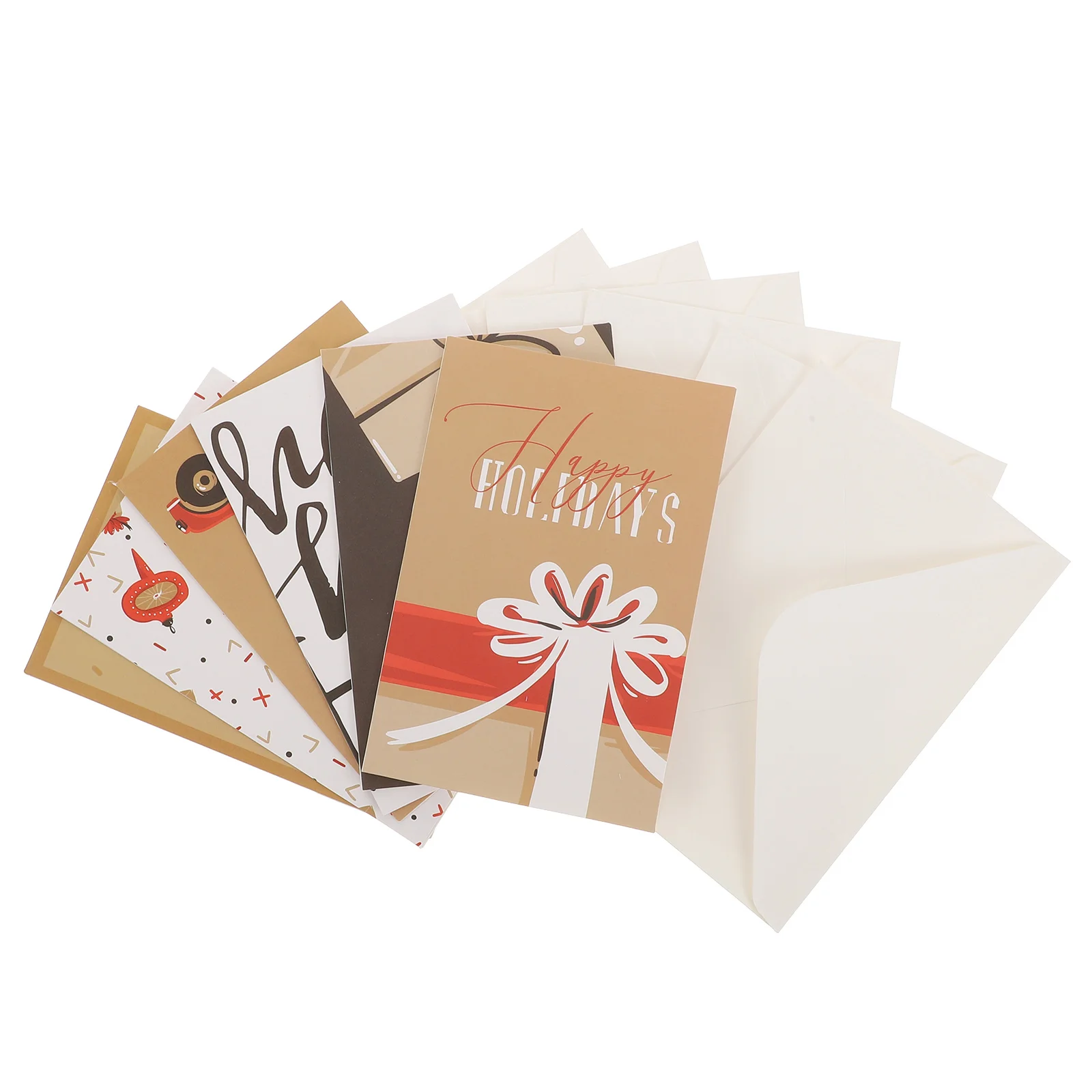 

Christmas Gift Greeting Blessing Merry Funny Postcards Winter Gifts Message Company Packing Photo Festival Envelopes Themed