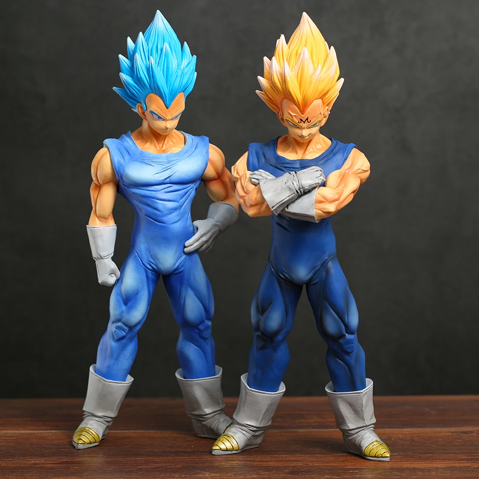 

30 см Драконий жемчуг Super Saiyan Vegeta с 3 сменными головками, Коллекционная модель, фигурка, игрушка