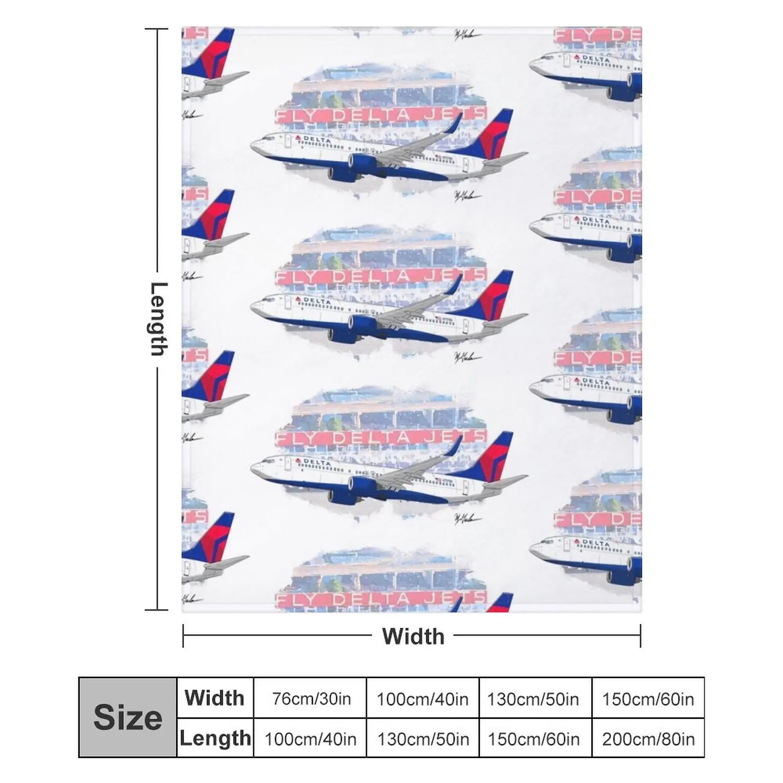 Одеяло Fly Delta Jets фланелевые одеяла для одного дивана