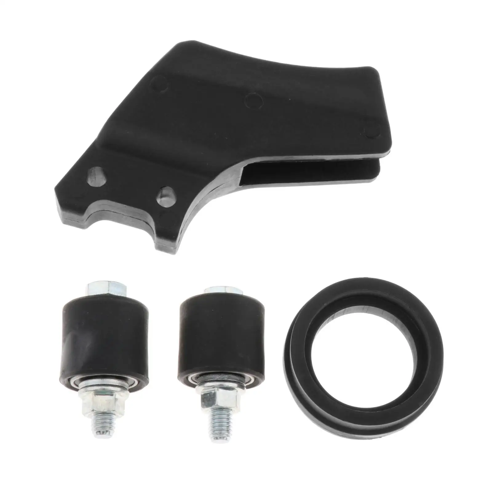 1 комплект раздвижных роликов направляющей цепи для YFZ350 87-06 черный