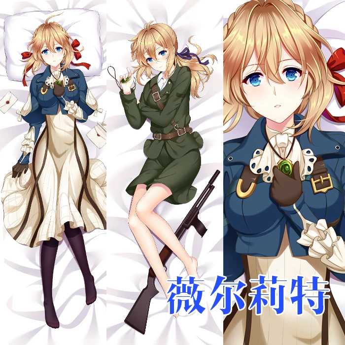 

Anime Violet Evergarden Sexy Dakimakura Hugging Body Pillow Case Cover Pillowcase Cushion Bedding Decor Bed Linings Gifts SM