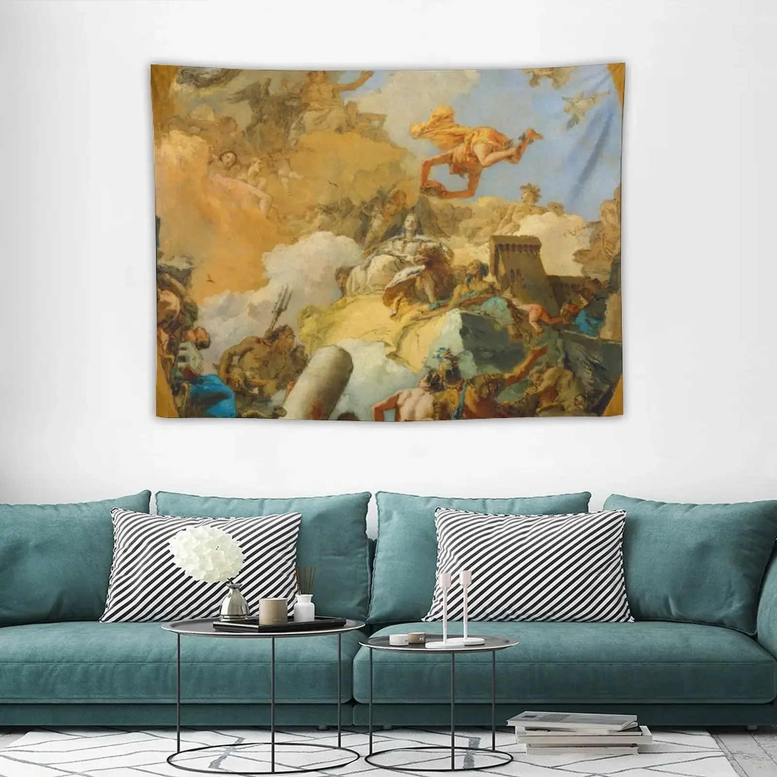 Гобелен с апотеозом испанской мохеи Джованни беттиста Tiepolo украшение для комнаты