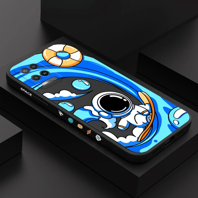 

Annular Astronaut Case For OPPO A54 A74 A55 A57 A77 A78 A96 A76 A16 A15 A95 A94 A83 A53 A72 A52 A9 A5 A12 A31 2020 S 4G 5G Cover