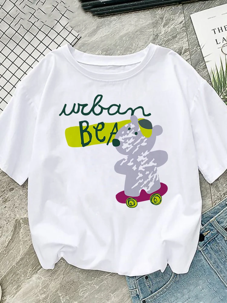 Футболка женская с принтом оленя милая одежда на лето |