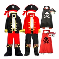cosplay 4 12y boy girl kids pirate costume toddler captain fancy dress boys girls outfit for kid party costume pirate costume
