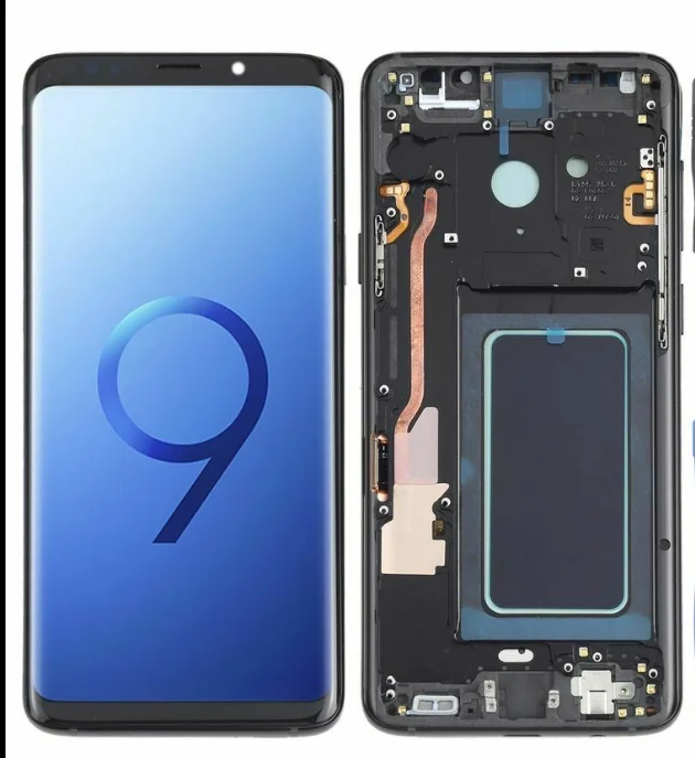 

LCD + Touch Screen Digitizer + Frame For Samsung Galaxy S9 G960