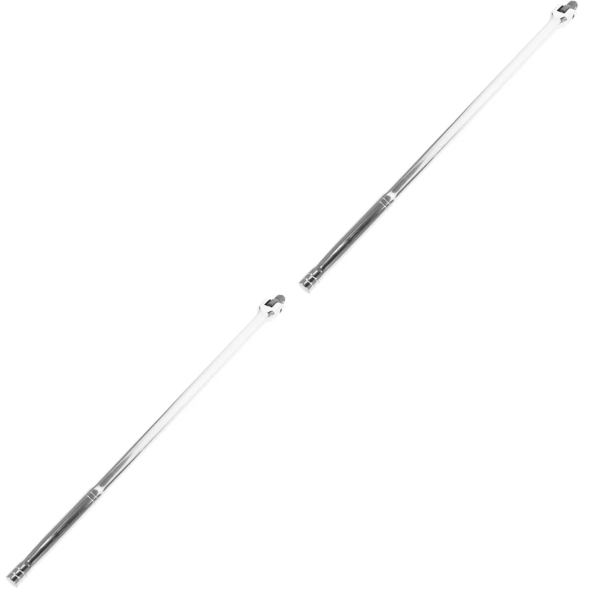 

2pcs Breaker Bar 3/8 Inch Drive Ratchet Heavy Duty 18 Inch Swivel 3/8 Breaker Bar