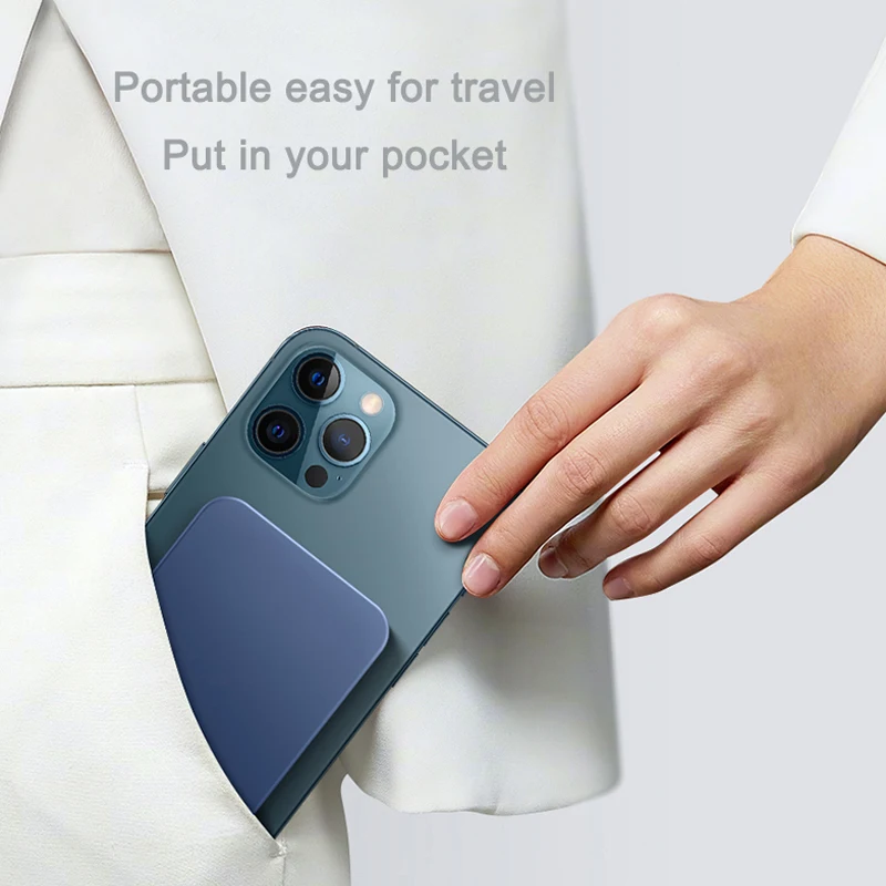 Магнитный внешний аккумулятор на 10000 мА · ч беспроводное быстрое зарядное