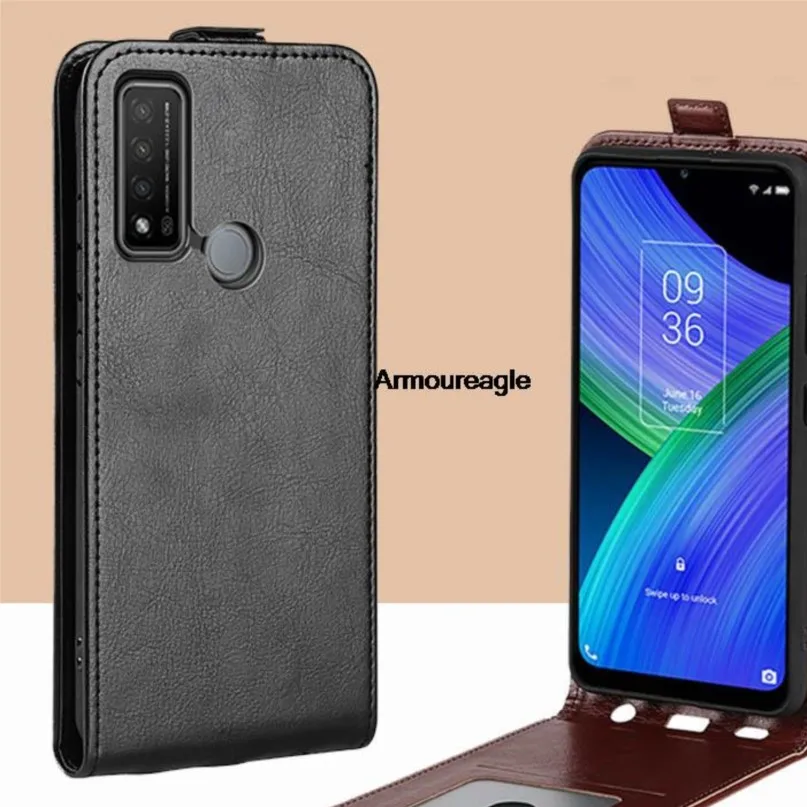 Вертикальный флип-чехол для tcl 40 se / r 40r 30 v z 20r 30t