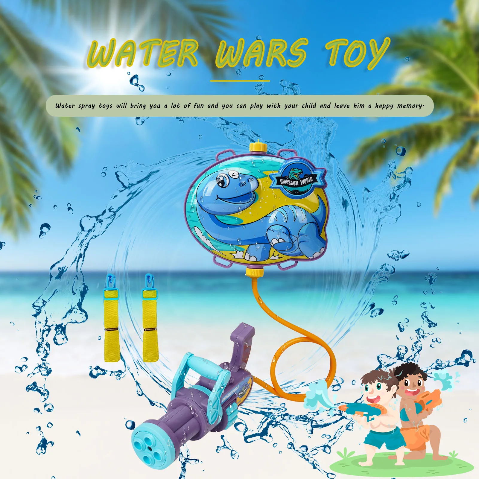 

Water Guns Backpack Water Guns Backpack Backpack Tank Toys For Children Boys Girls Large Capacity