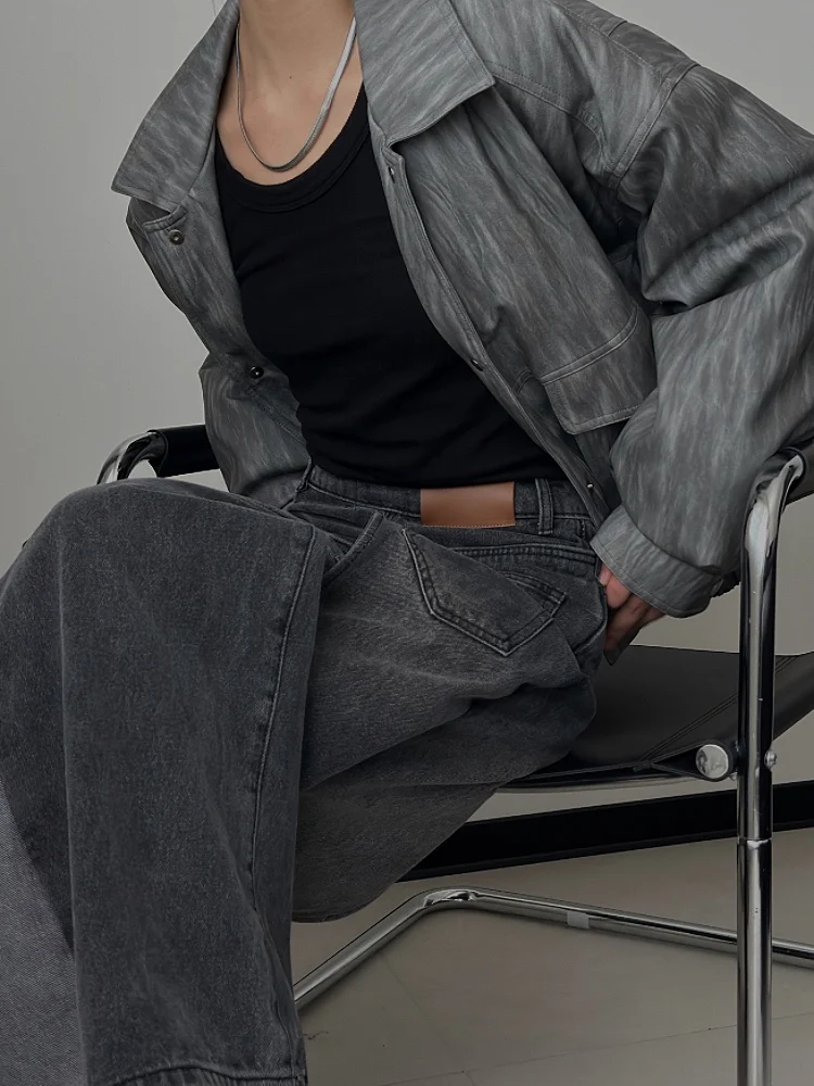 Пуховик Airroom Neutral Wind с лацканами Водонепроницаемая теплая верхняя одежда