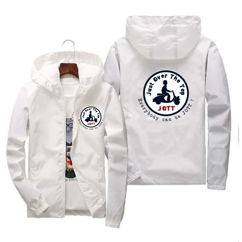 Ветровка мужская с капюшоном повседневная свободная Водонепроницаемая ветровка