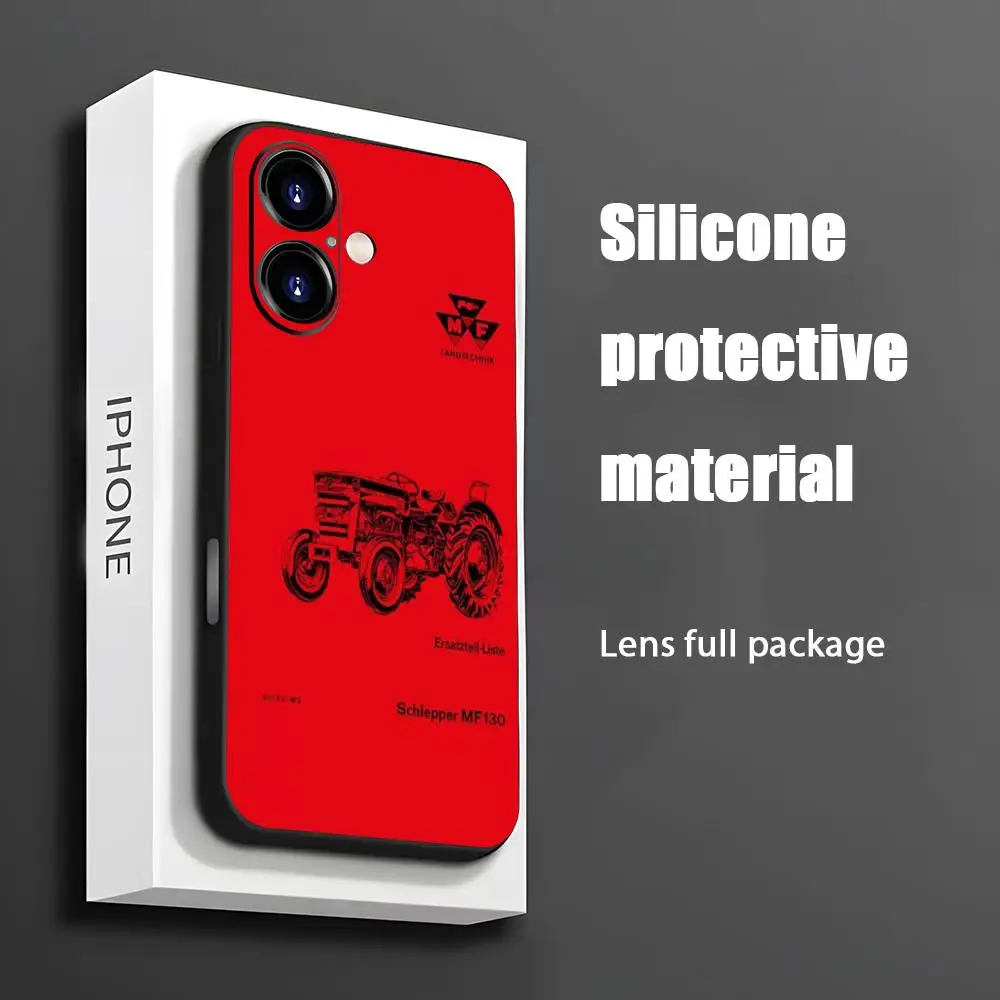 Ma-ssey F-ferg-uson Cool Phone Case For iPhone 16 15 14 13 12 11 X XR XS 8 Plus Mini Pro Max Soft black Shockproof Cover