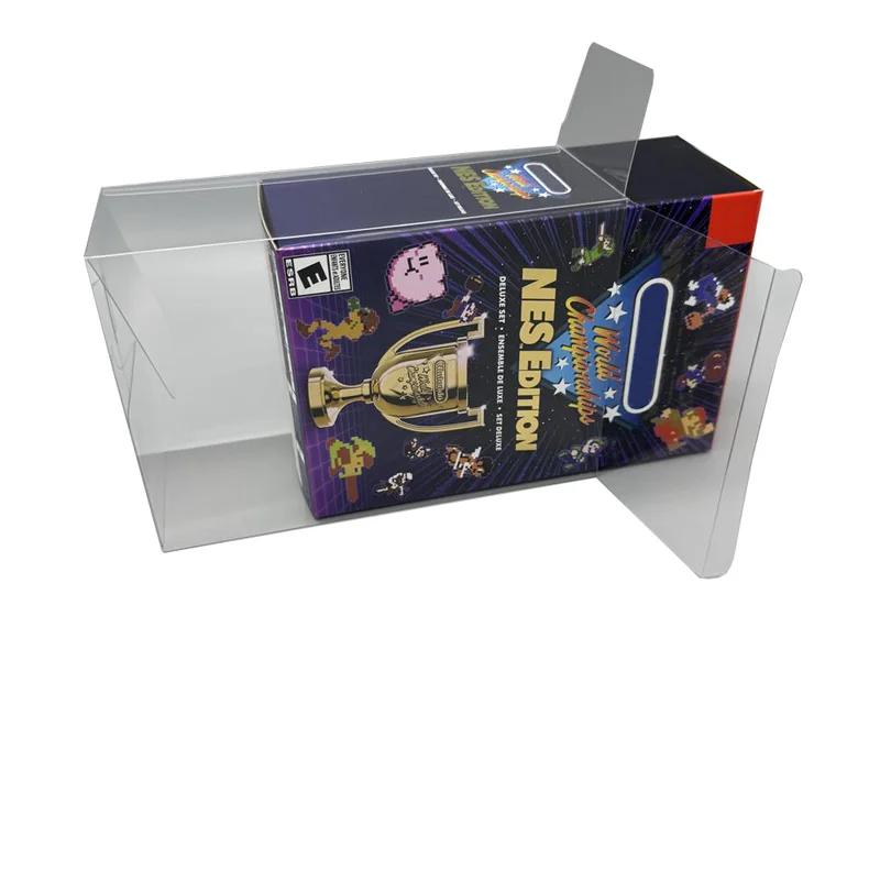 Прозрачная защитная коробка для Switch NES Edition коллекции чемпионата мира чехол
