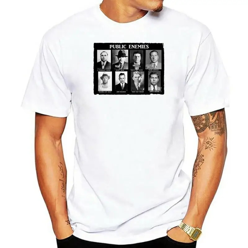 

Public Enemies Al Capone Scarface MenT Shirt