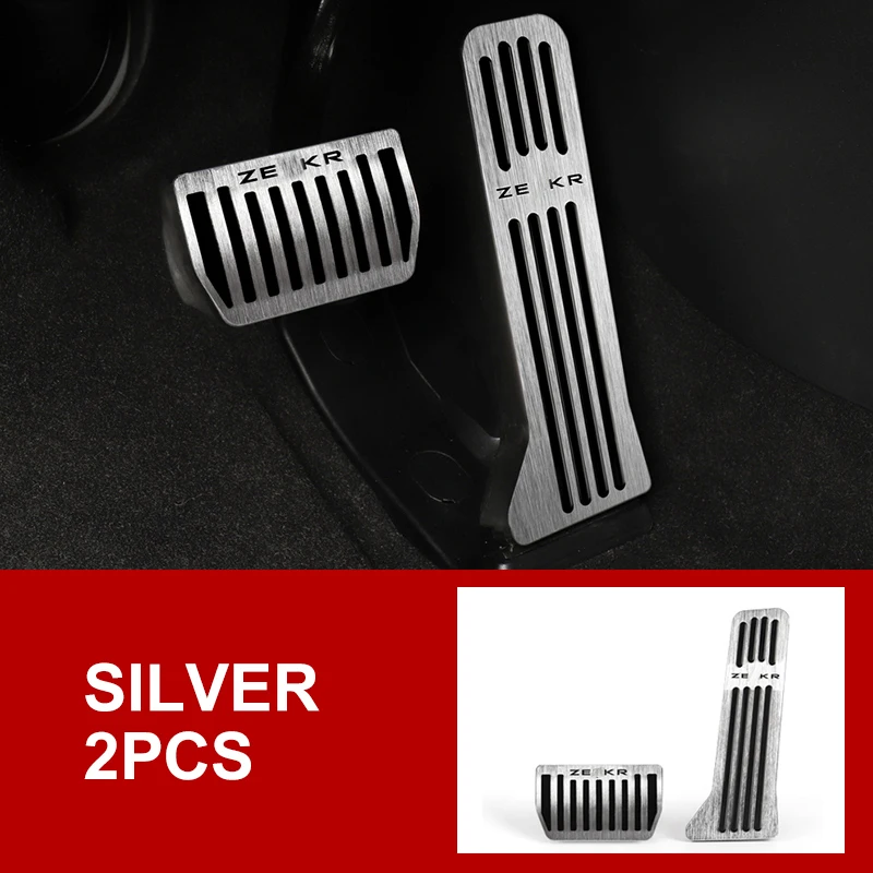 

2 шт. педаль тормоза для ZEEKR 7X 2025 из алюминиевого сплава, тормозной газовый ускоритель, нескользящая педаль, автоаксессуары